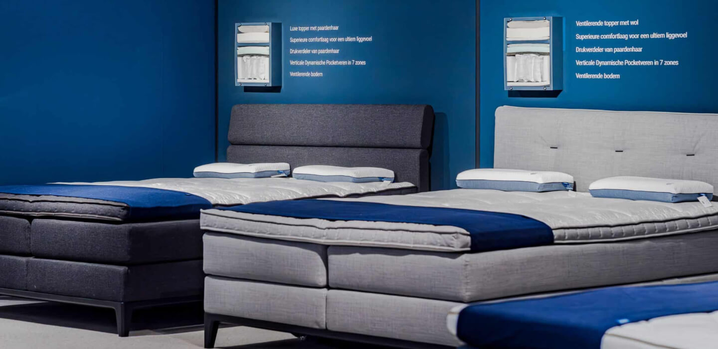 Auping Mattress Studio in-store experience
